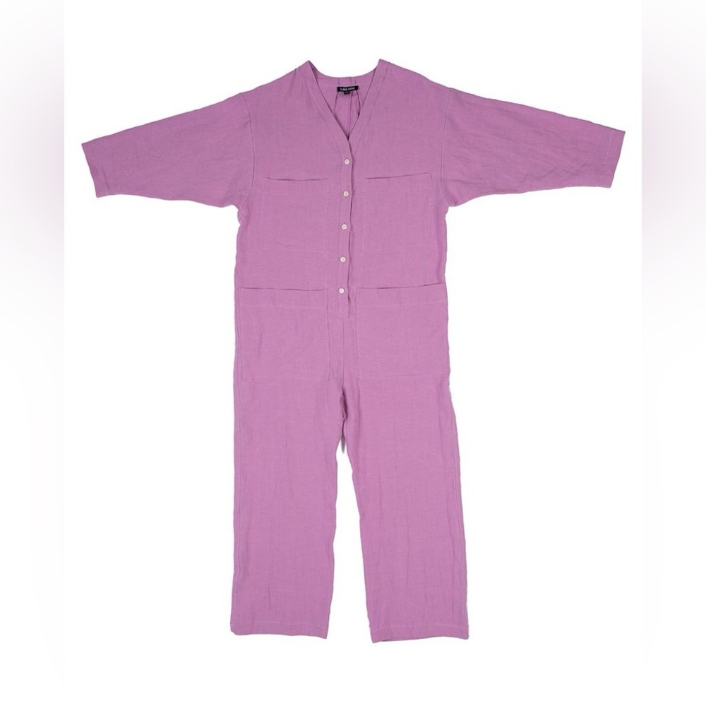 Ilana Kohn Tuck coverall in Grape, size small